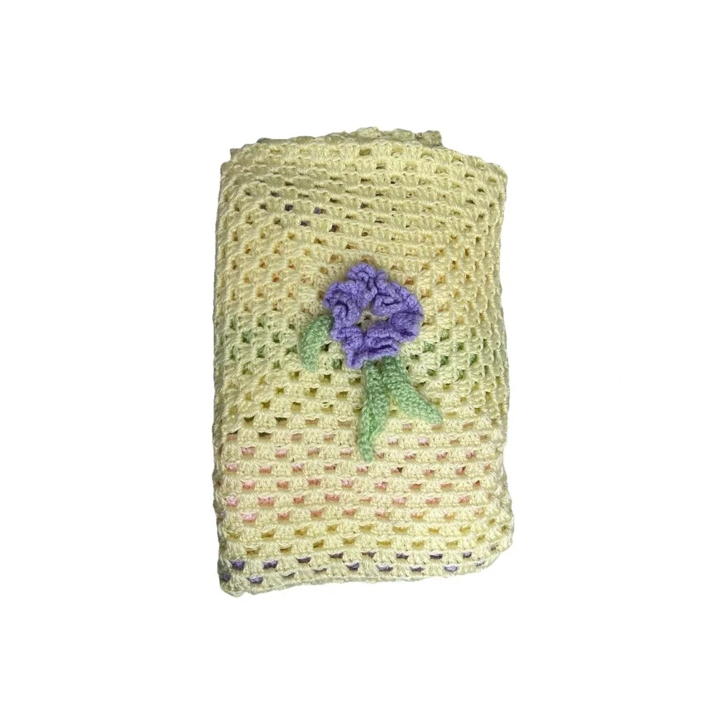 Handmade Crocheted Granny Square‎ 45